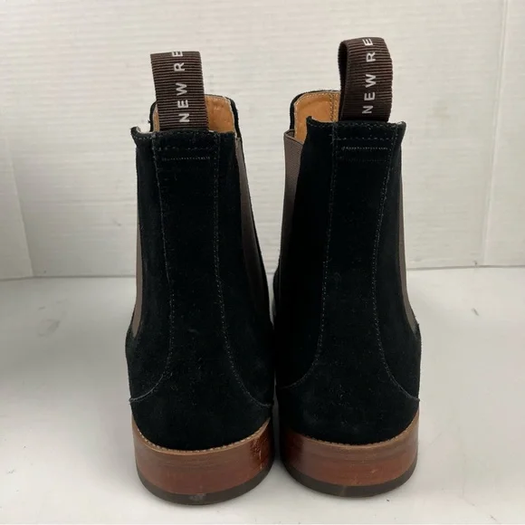 New Republic Black Suede Chelsea Boots Mens Size 12 - Picture 8 of 9